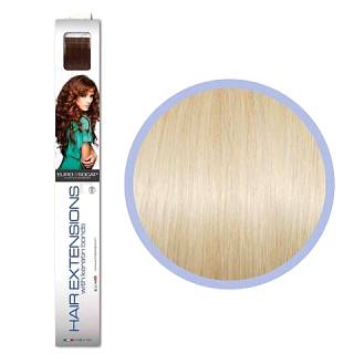 Seiseta Hair Extension Με Δέσιμο Κερατίνης 100% Φυσικό Μαλλί 1001 Ξανθό Πλατινέ /1τμχ