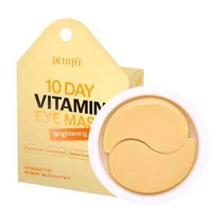 PETITFEE  10 Day Vitamin Eye Patches-Brightening 20pcs