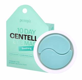 PETITFEE  10 Day Centella  Eye Patches-Soothing 20pcs