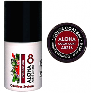 Aloha Ημιμόνιμο Κόκκινο Ρουμπίνι Α8216 8ml