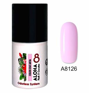 Aloha Ημιμόνιμο Βερνίκι Νυχιών Color Coat A8126 Baby Pink 8ml
